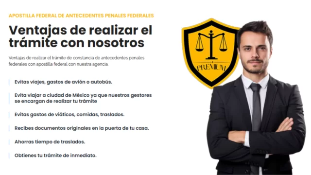 Apostilla Federal de Antecedentes Penales Federales