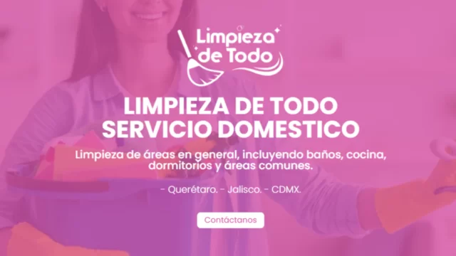 Limpieza de todo Servicio Domestico